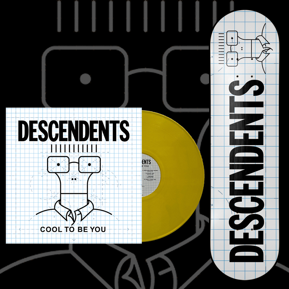 Get at Fat: limited edition Descendents skateboard deck